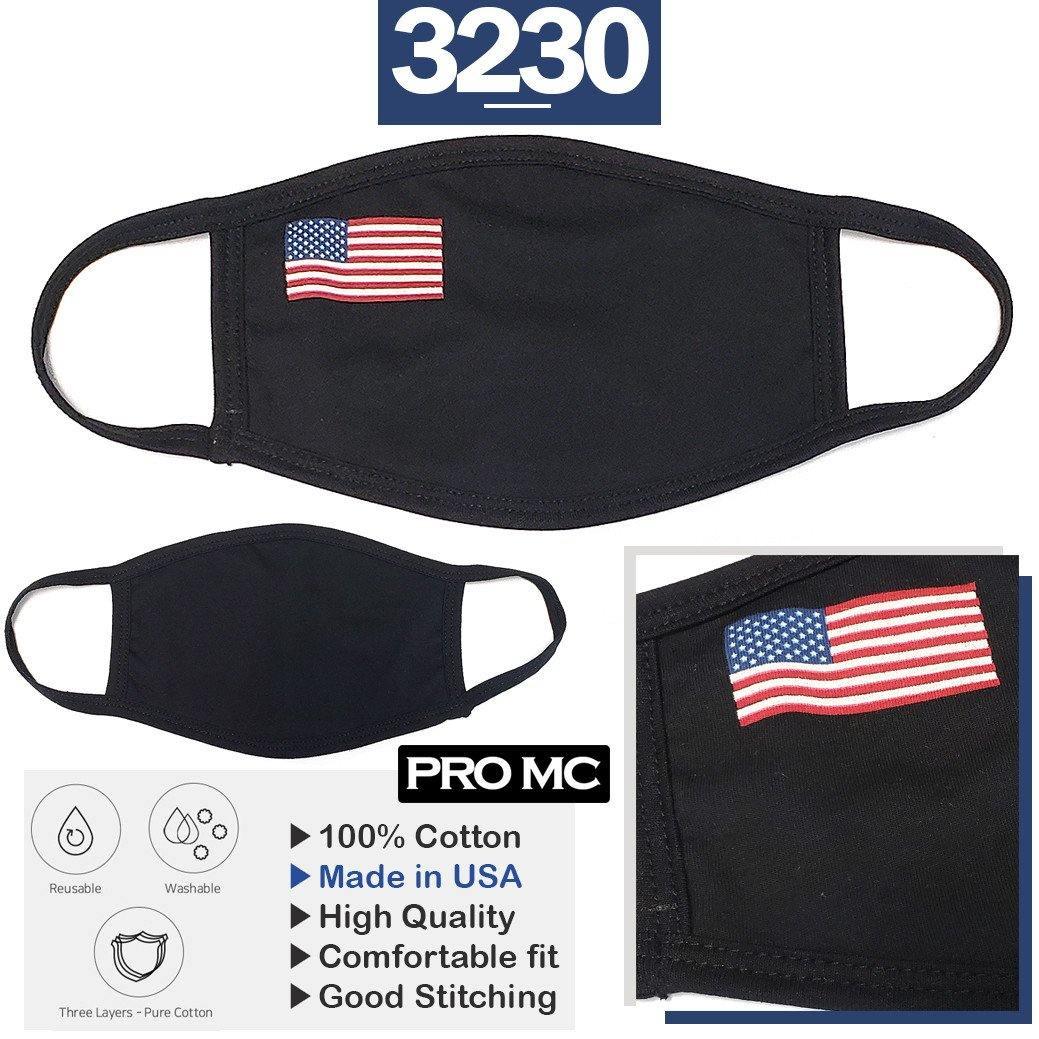 Reusable Washable Face Mouth Protection - USA FLAG - Signastyle Boutique