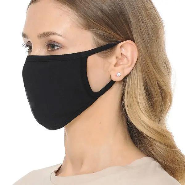 Reusable Unisex Face Cover Protection - SH92-SB-BLACK - Signastyle Boutique