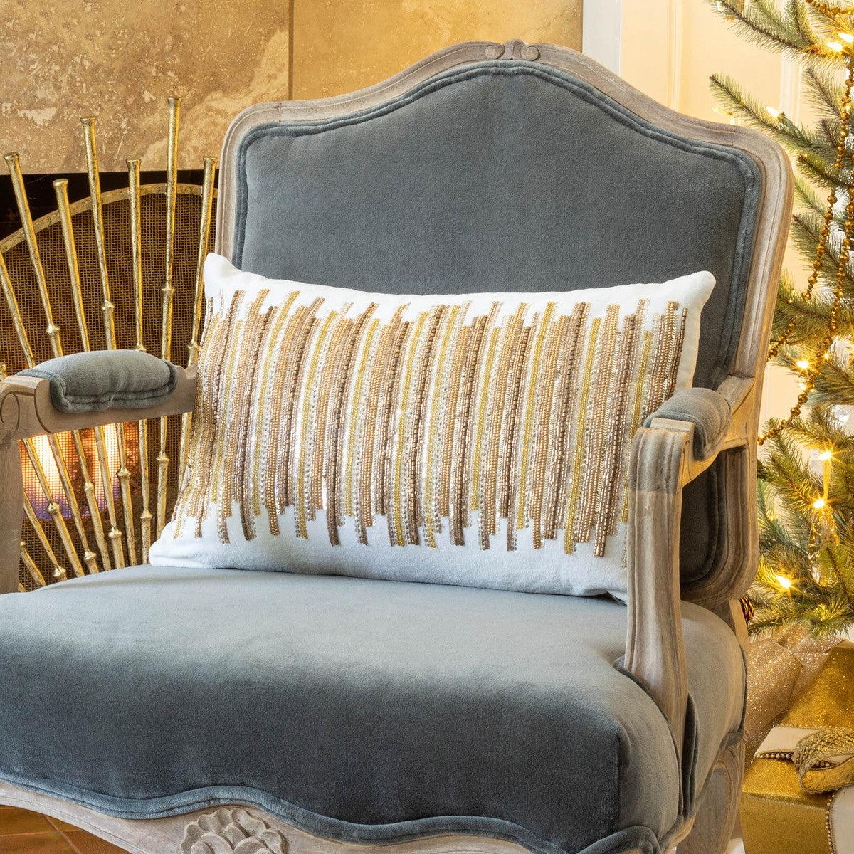 Golden Splendor Velvet Pillow - Signastyle Boutique