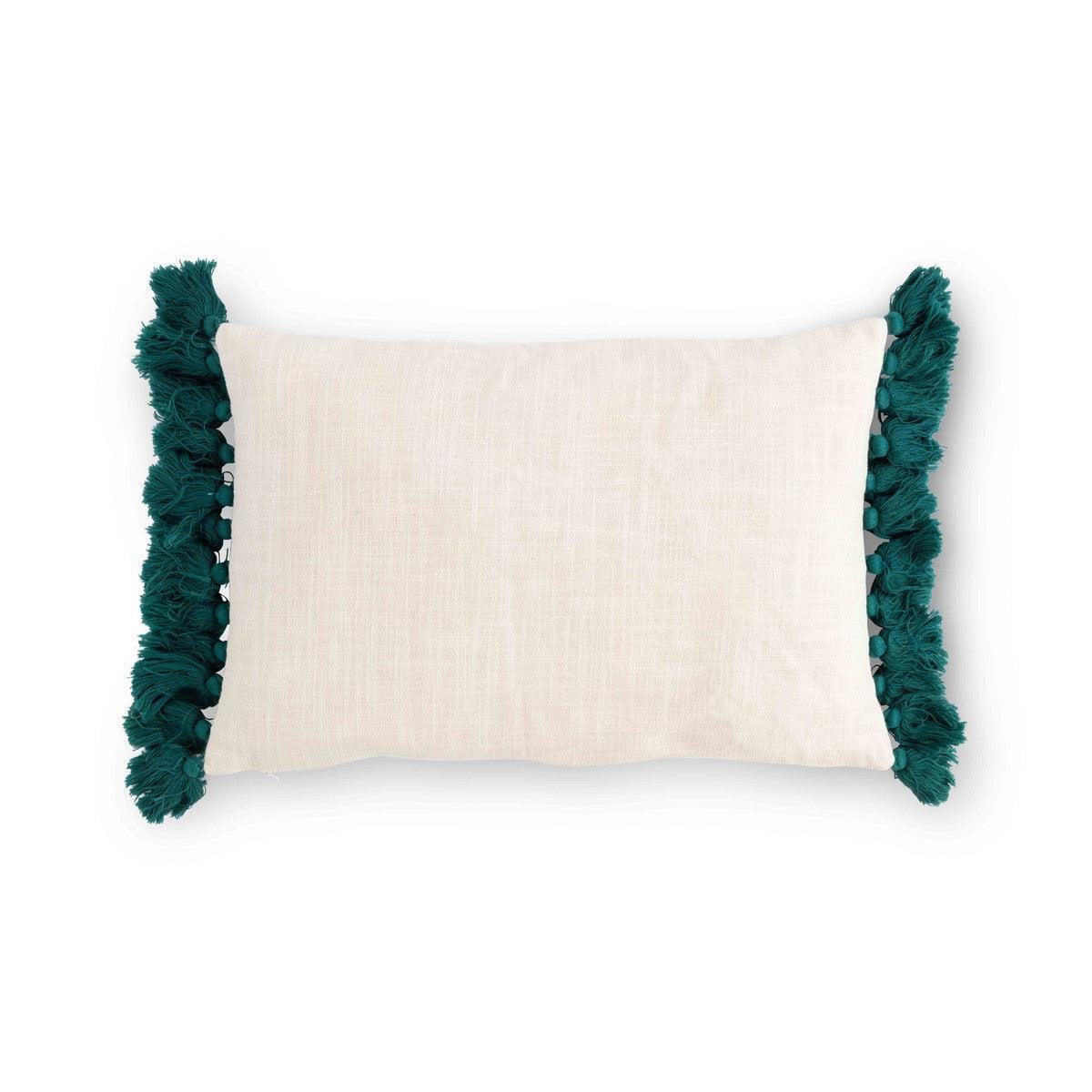 "Free" Bird Appliqued Cotton Pillow - Signastyle Boutique