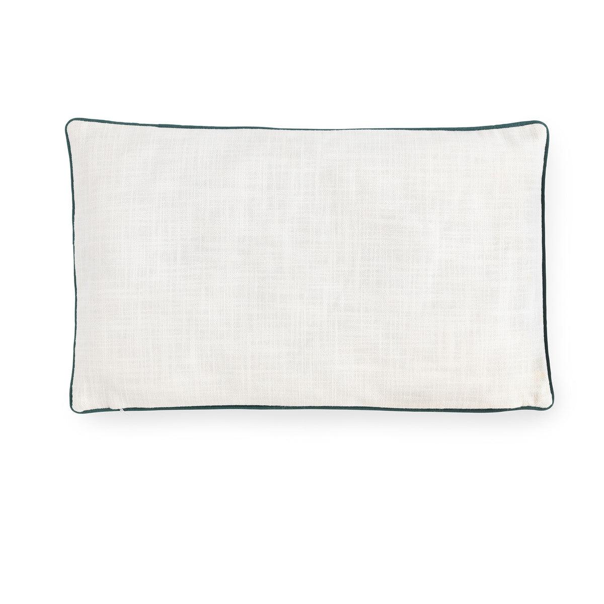 "Let's Get Lost" Appliqued Cotton Pillow - Signastyle Boutique