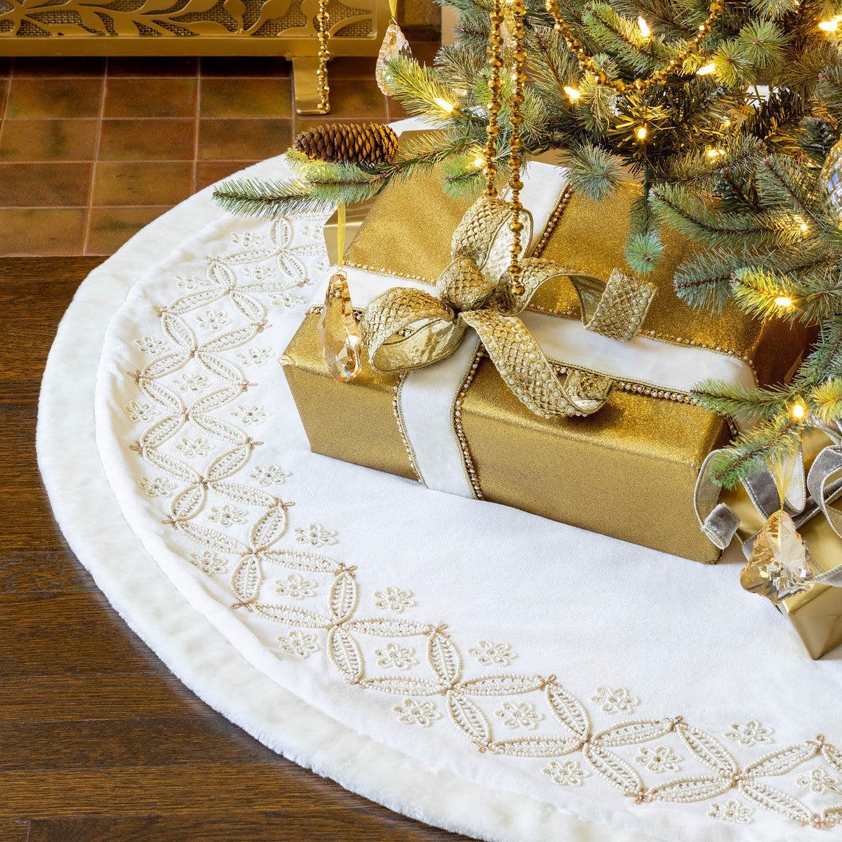 Petite Fleur Tree Skirt - Signastyle Boutique