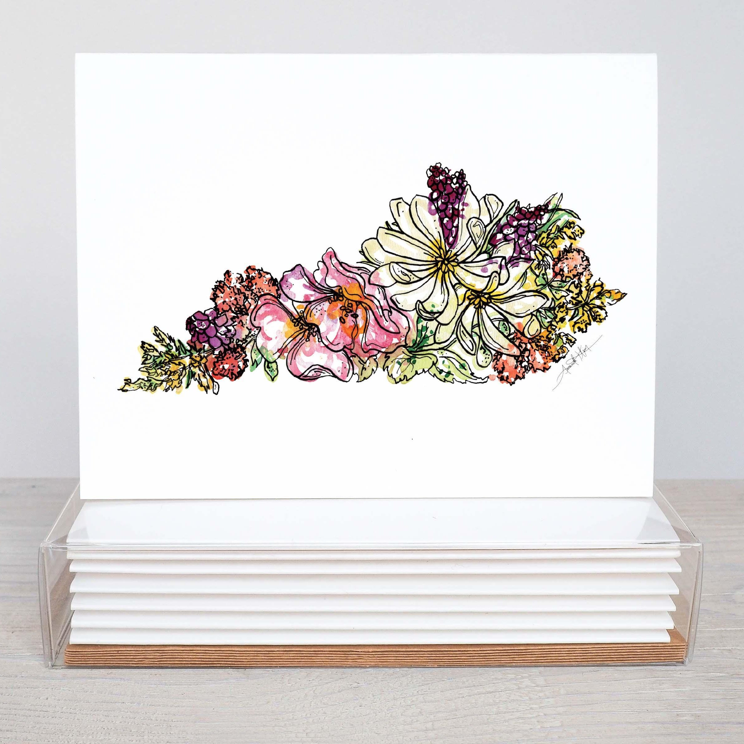 Kentucky Note Card - Signastyle Boutique