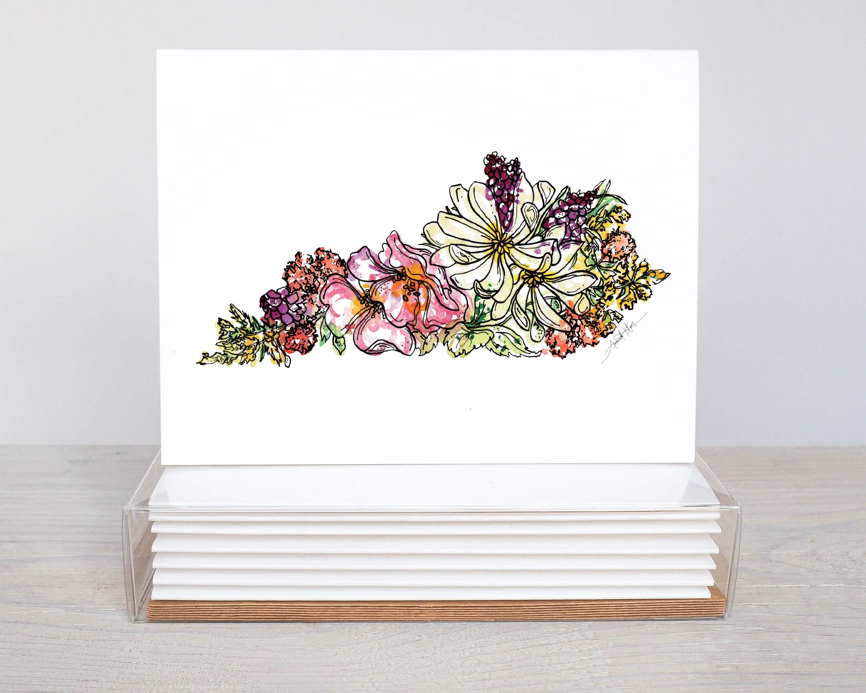 Kentucky Note Card - Signastyle Boutique