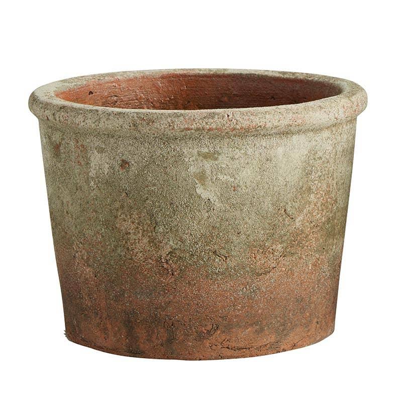 Small Antique Terra Cotta Flower Pot - Signastyle Boutique