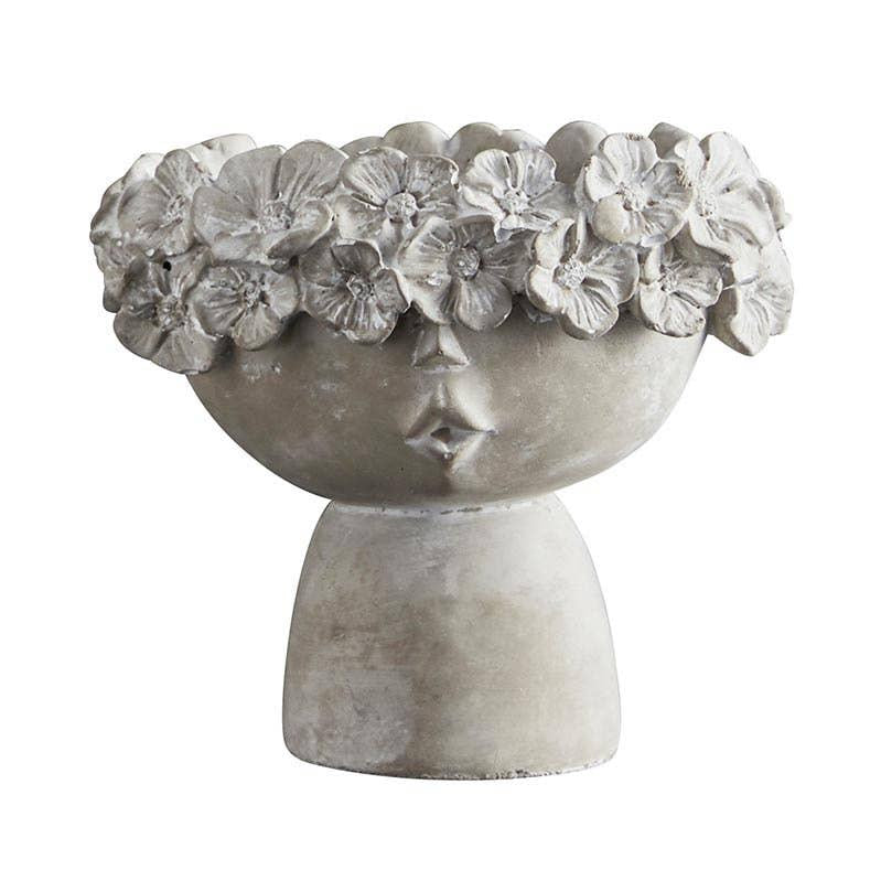 Cement Head Pot - Signastyle Boutique