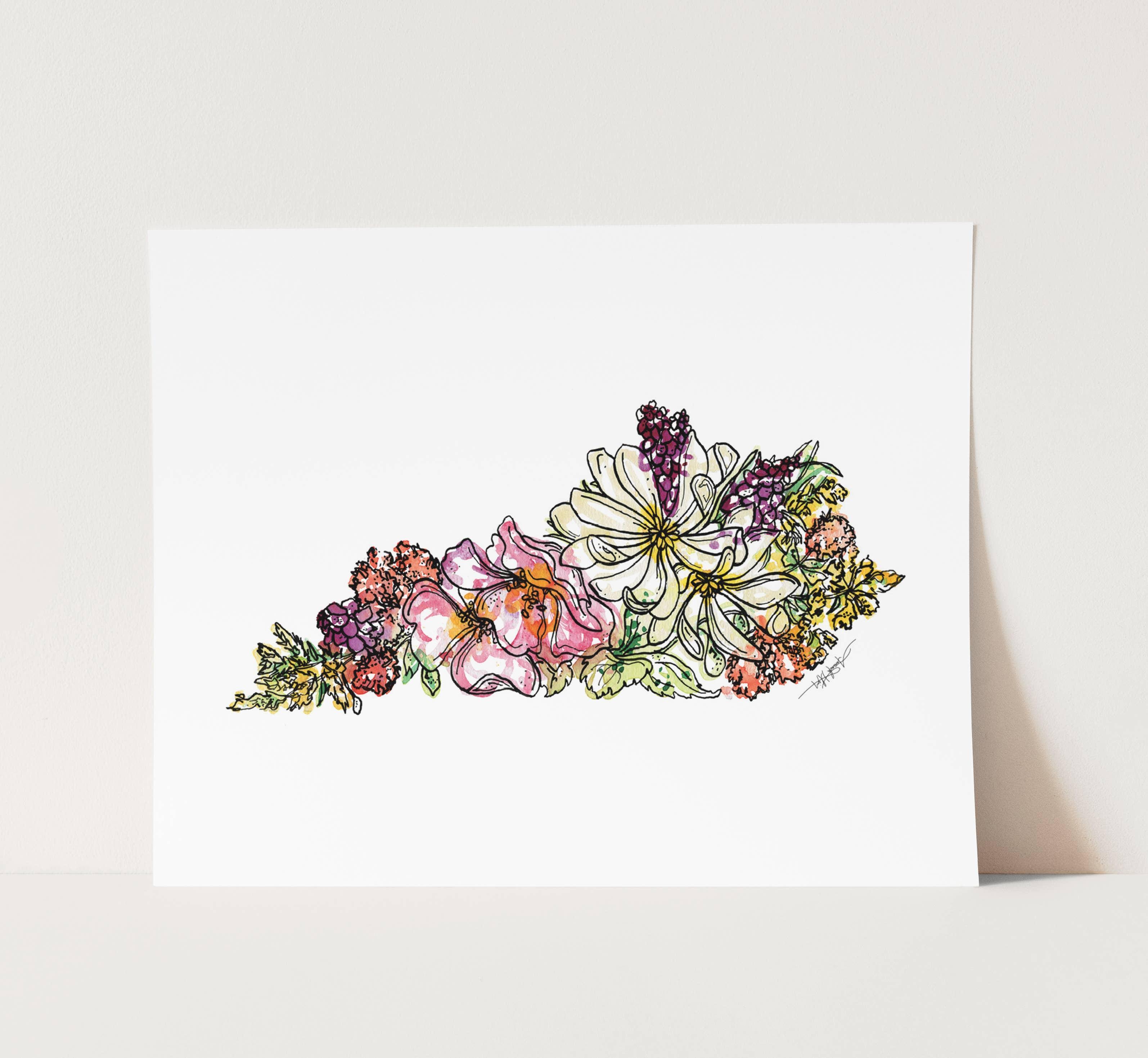 Kentucky Wall Art Print - Signastyle Boutique
