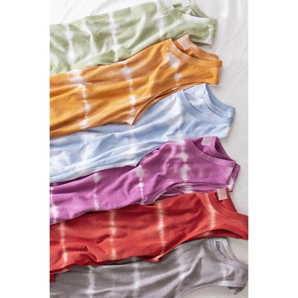 Tie Dye Sleeveless Top - Signastyle Boutique