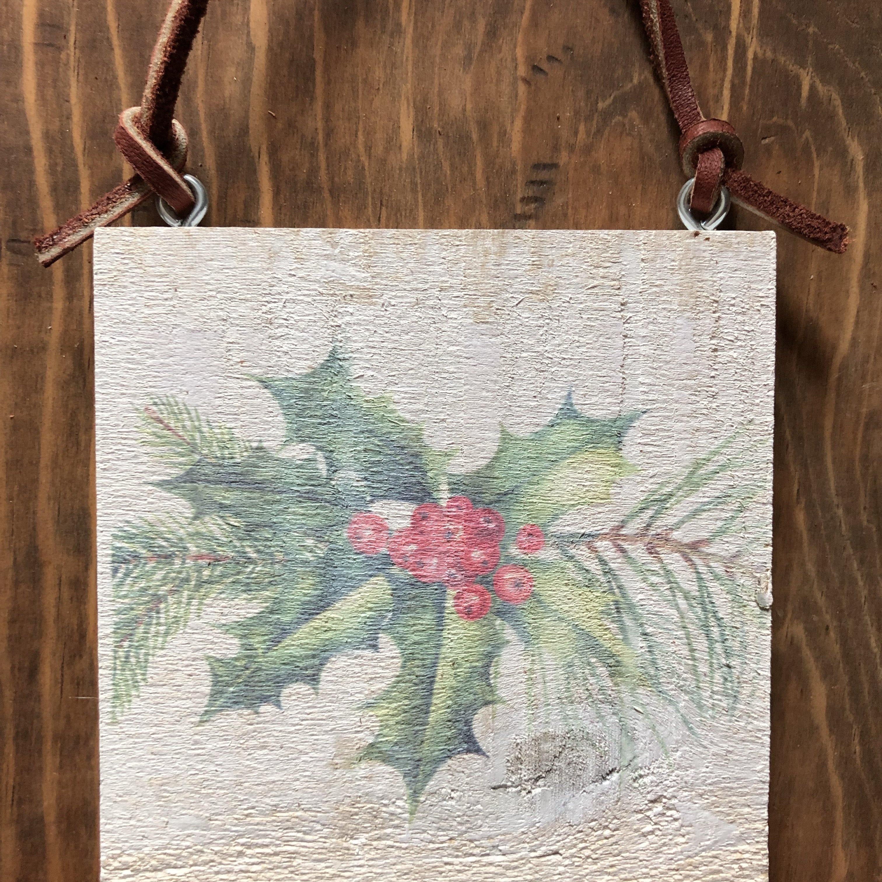 Mini Holiday Wood Signs - Signastyle Boutique