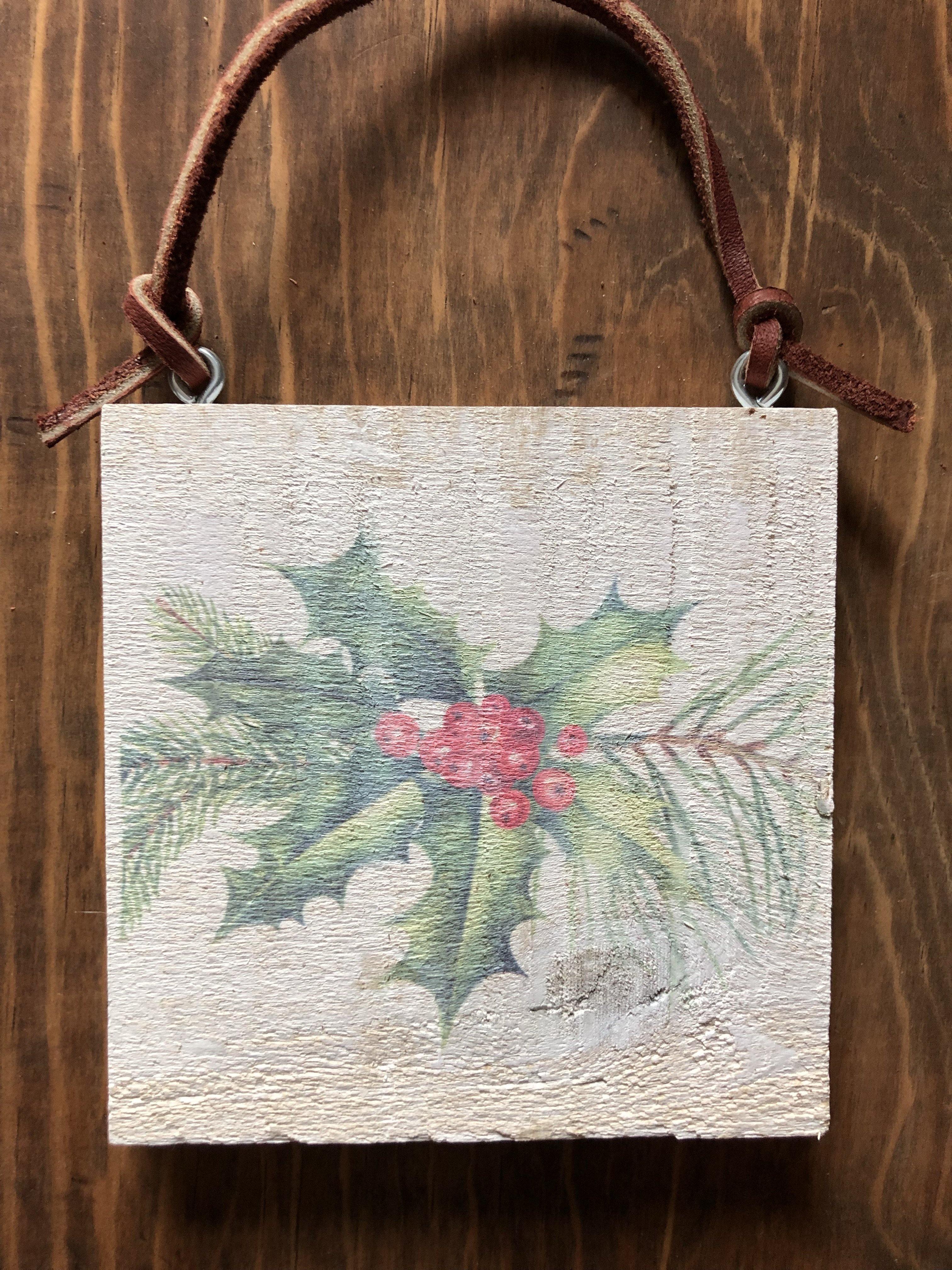 Mini Holiday Wood Signs - Signastyle Boutique