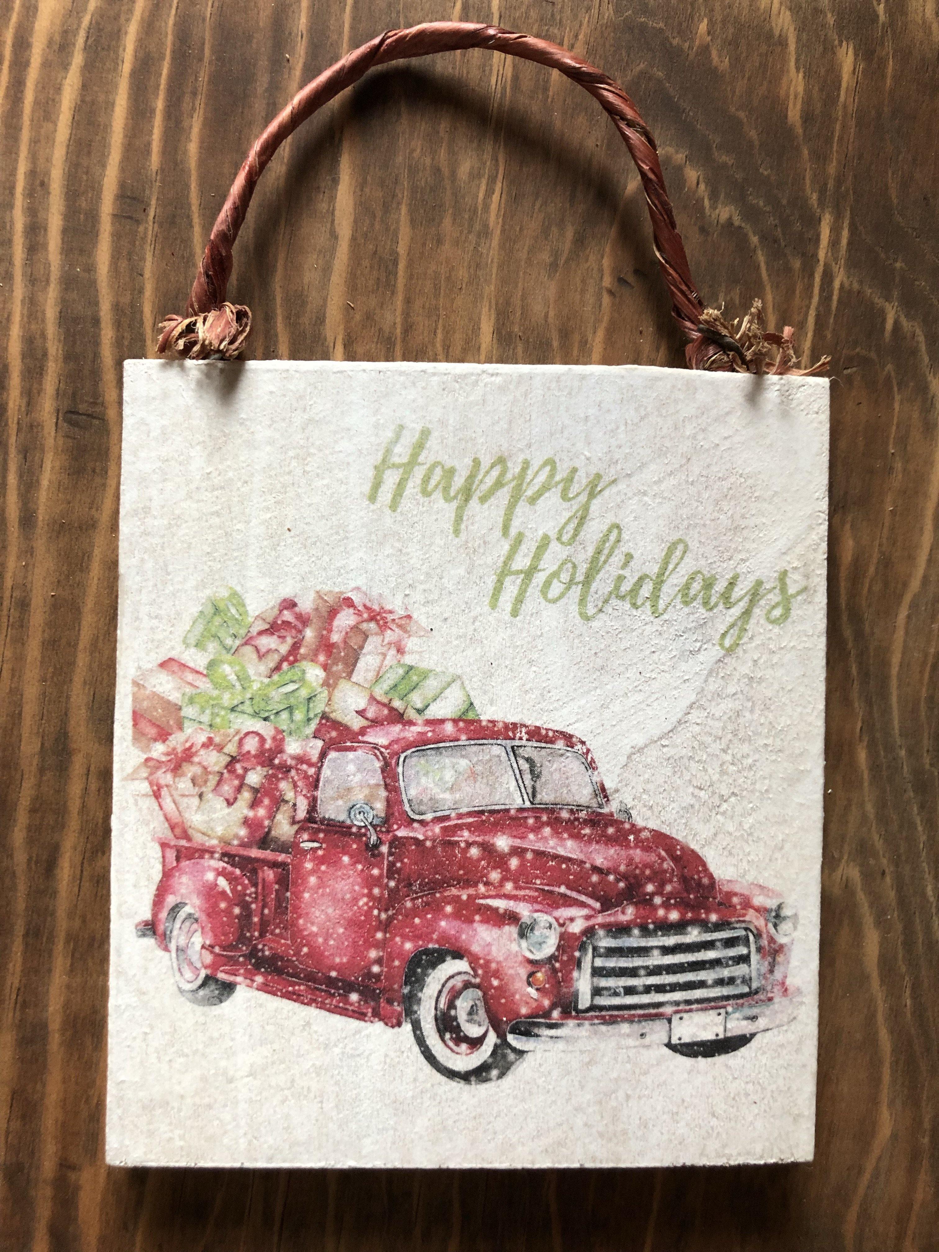 Mini Holiday Wood Signs - Signastyle Boutique