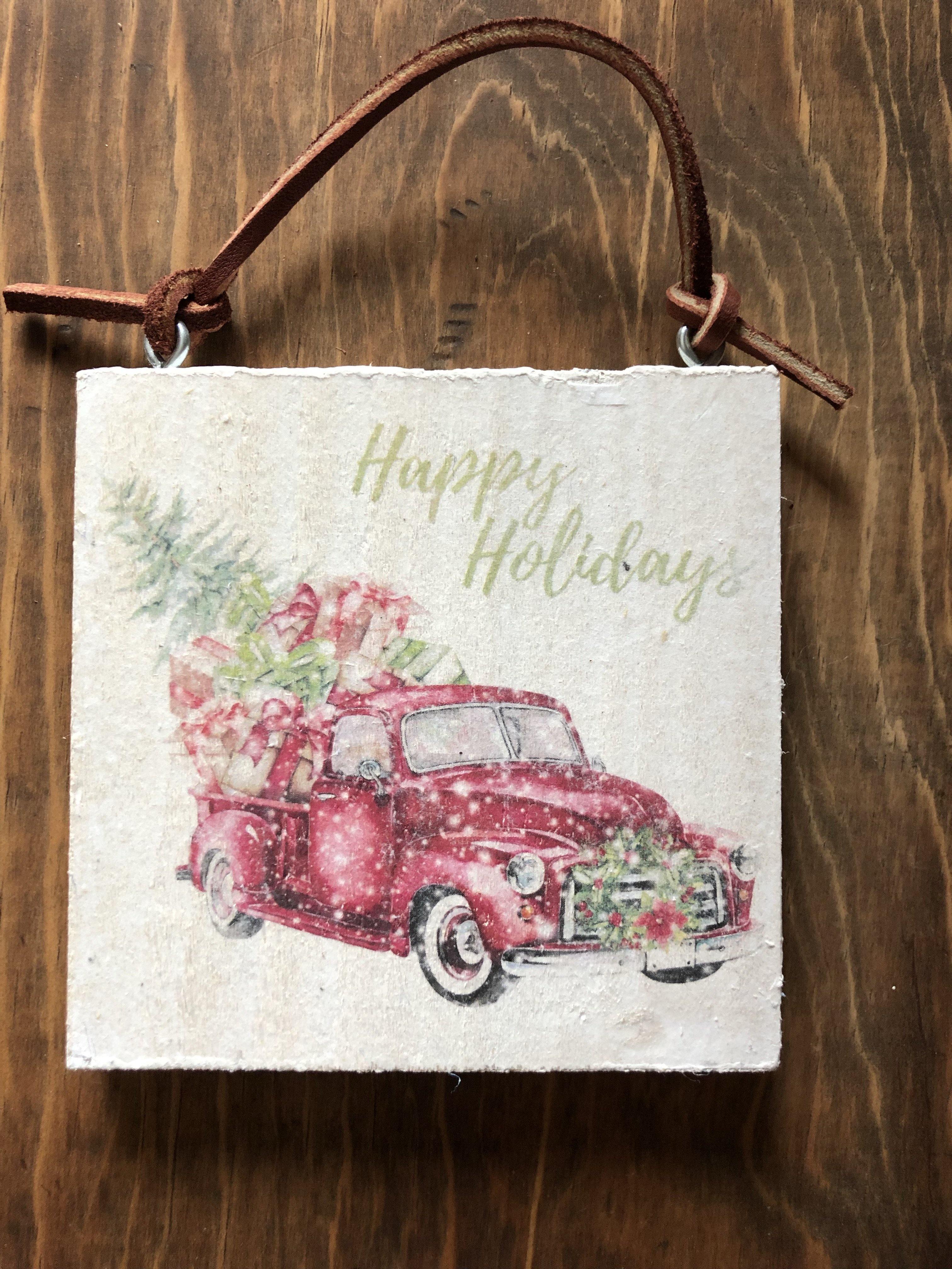 Mini Holiday Wood Signs - Signastyle Boutique