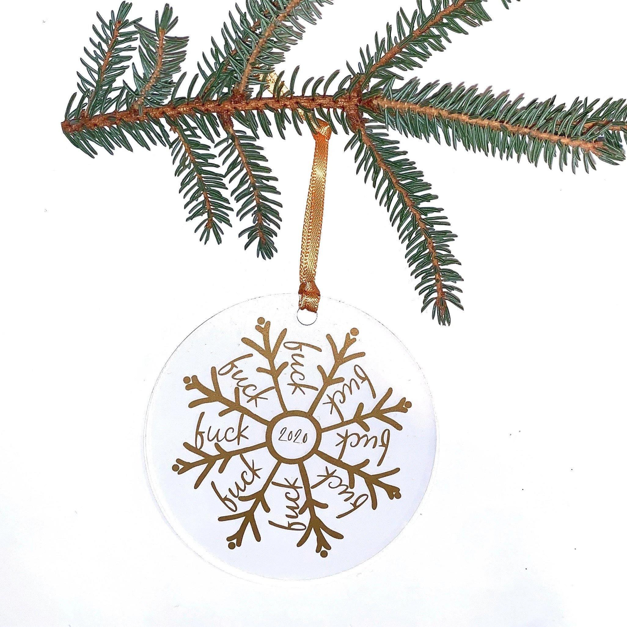 2020 Funny (Foul Language) Ornaments - 2 Styles - Signastyle Boutique