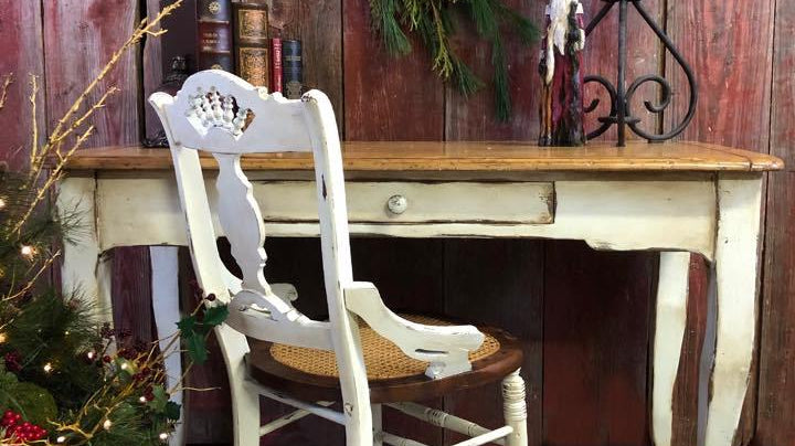 French Country Desk and Chair - Signastyle Boutique