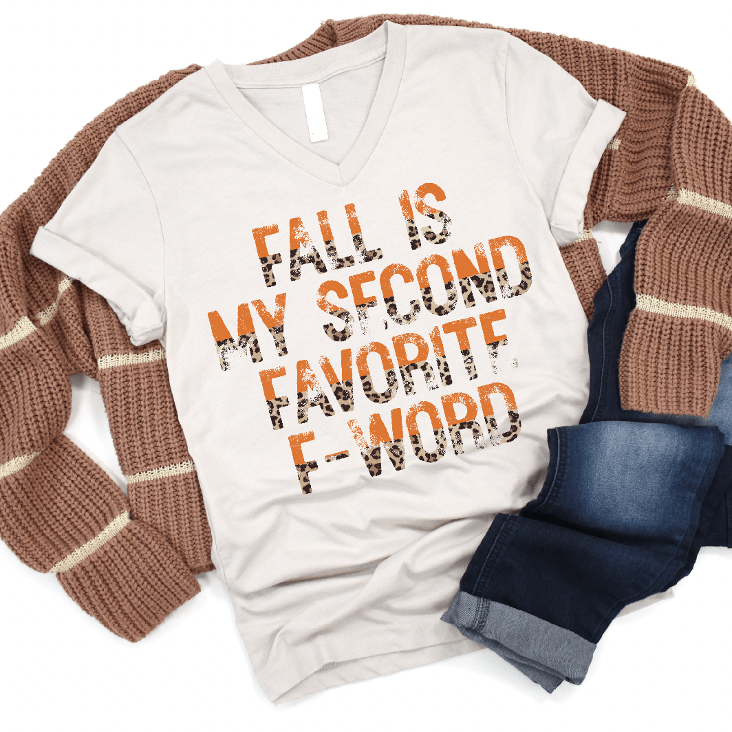 FALL IS MY SECOND FAVORITE F-WORD - Signastyle Boutique