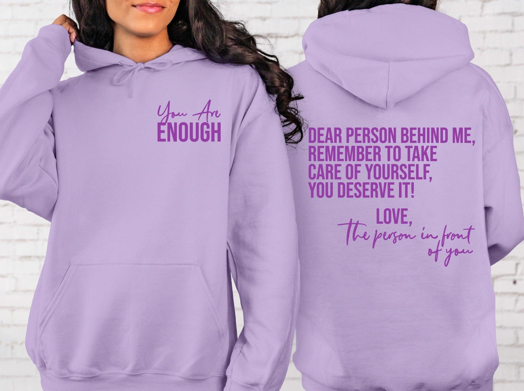 You Are Enough HOODIE 💜 - Signastyle Boutique