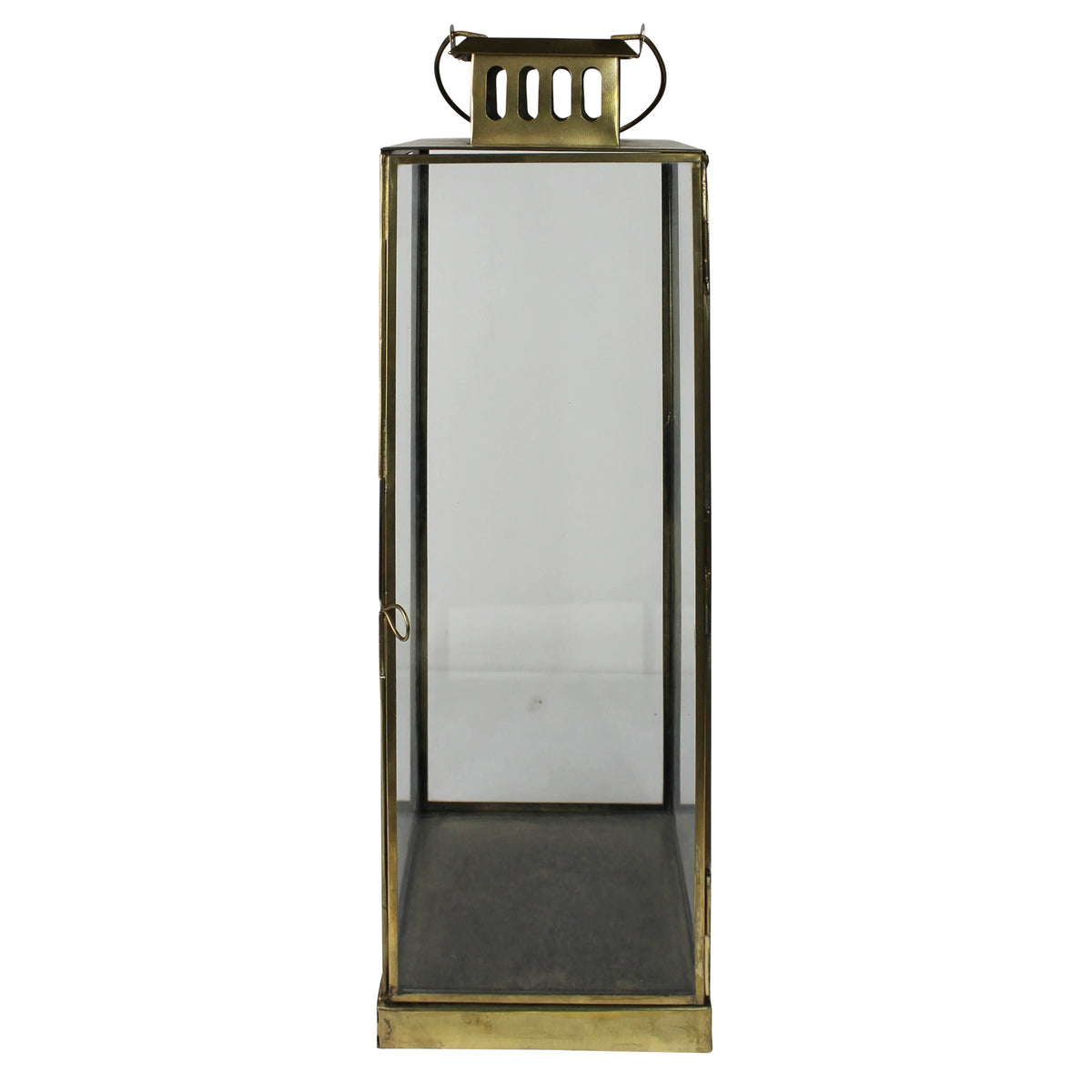 Leon Lantern, Brass - Lrg