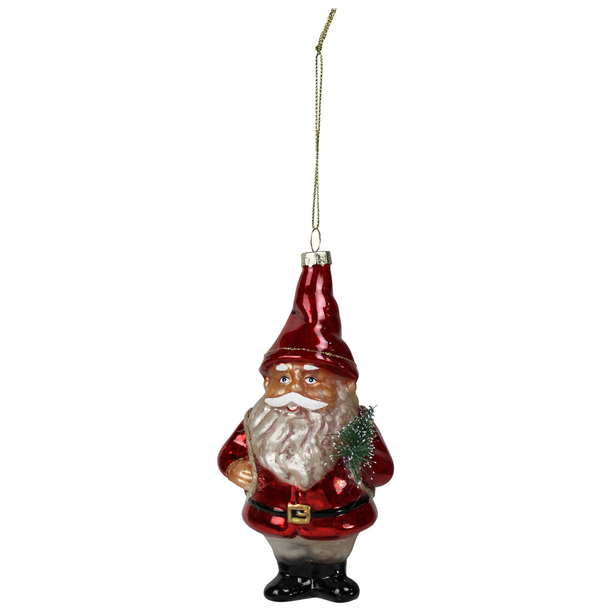 Gnome Ornament, Glass