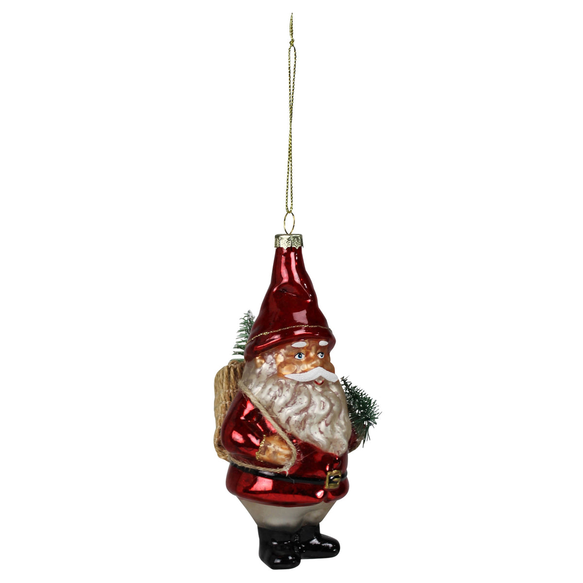 Gnome Ornament, Glass