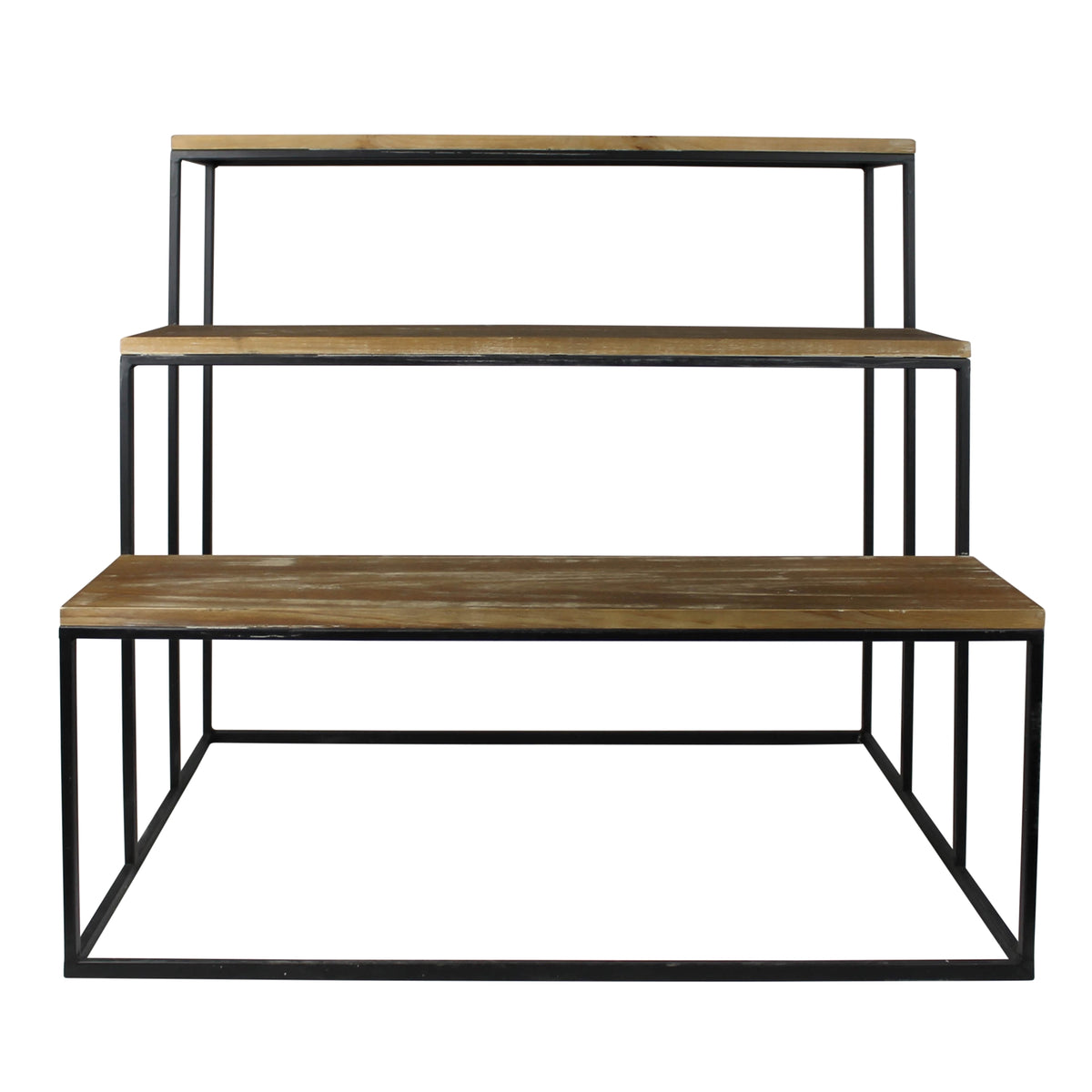 Milo Display Stand, Wood & Metal