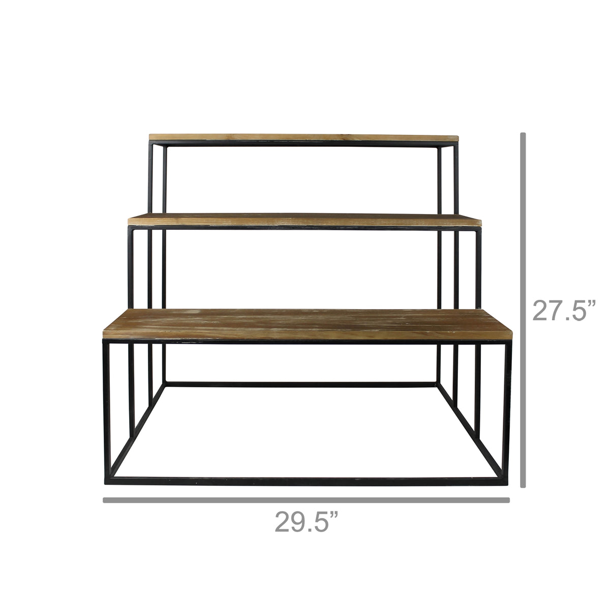 Milo Display Stand, Wood & Metal