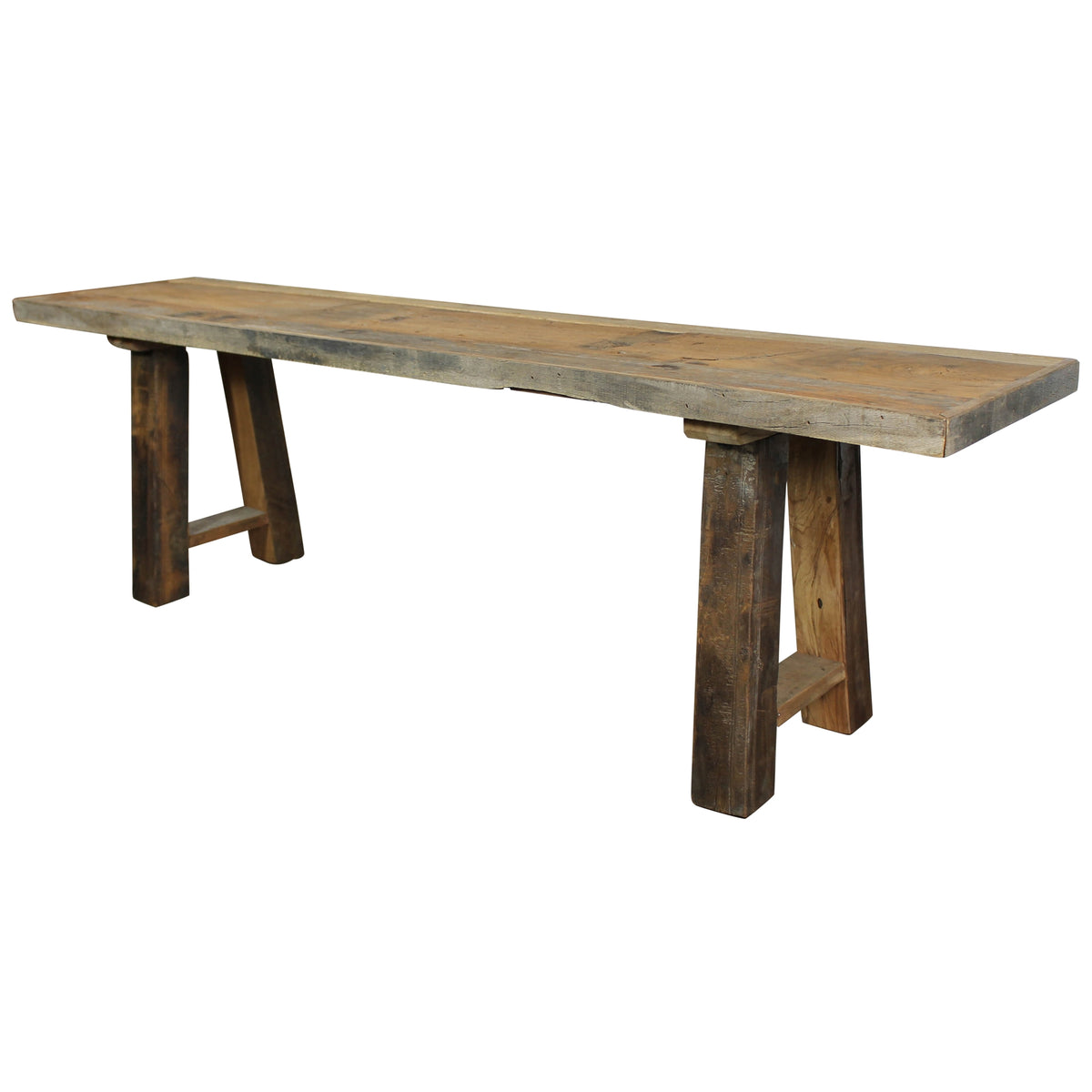 Davis Bench, Reclaimed Wood