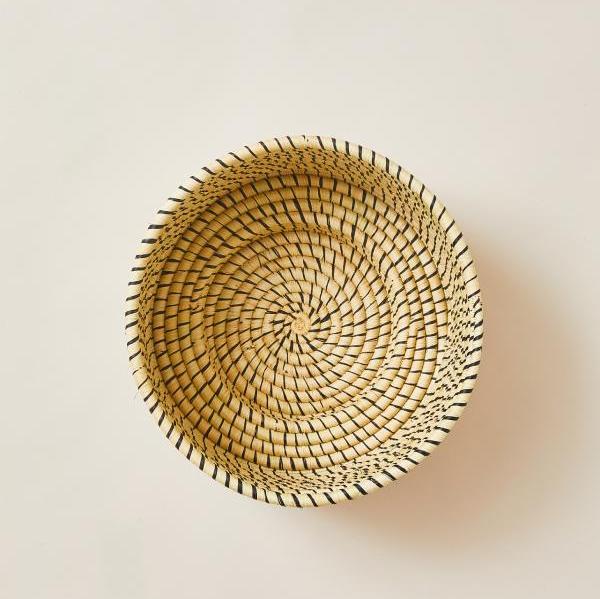 Coiled Raffia Centerpiece Bowl - Thumbnail 2