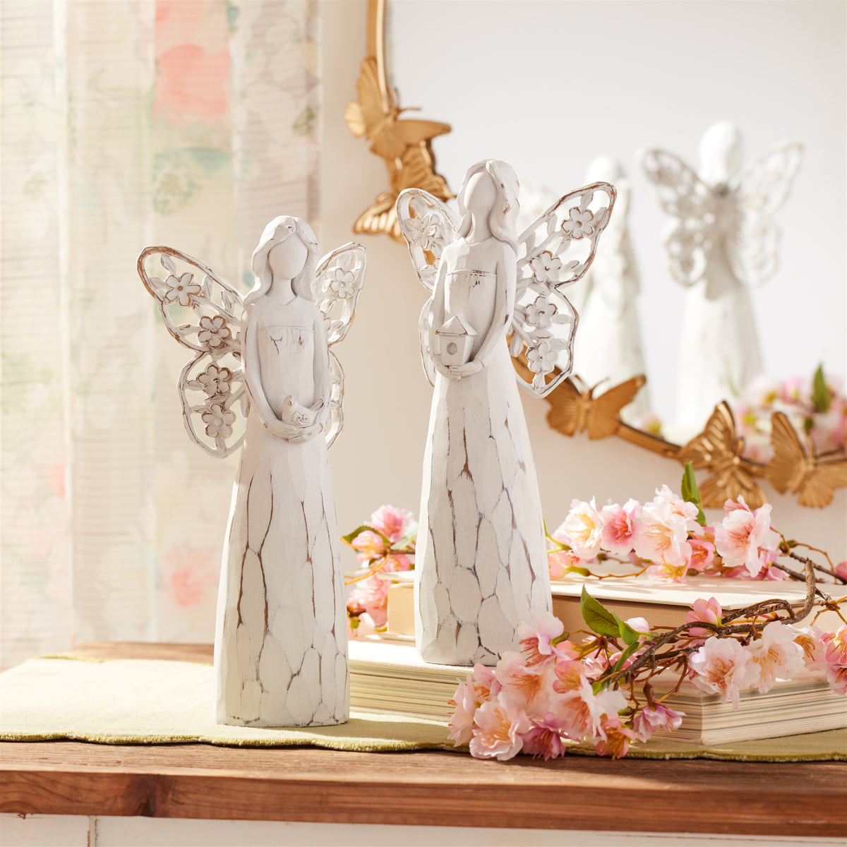 Butterfly Wing Angel Figurine (Set of 4)