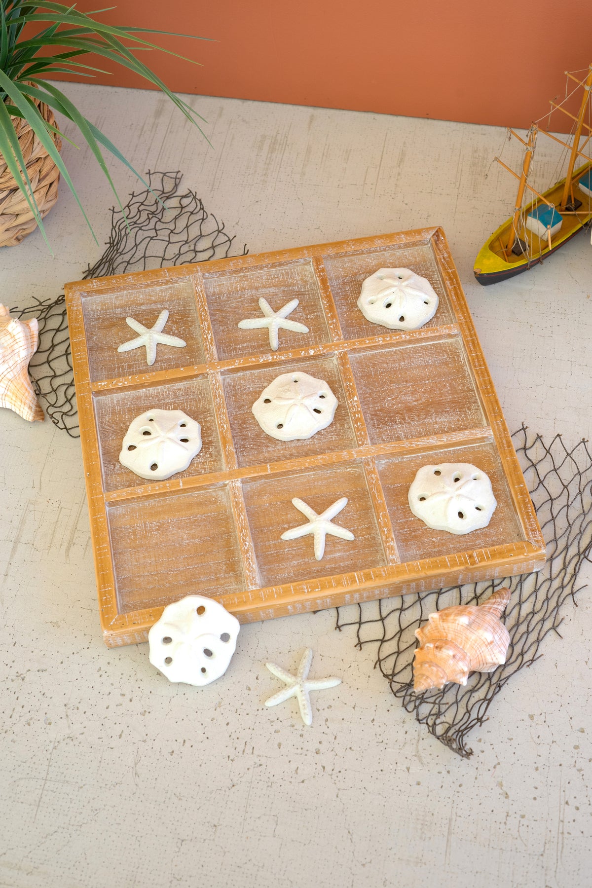 Seaside Tic Tac Toe