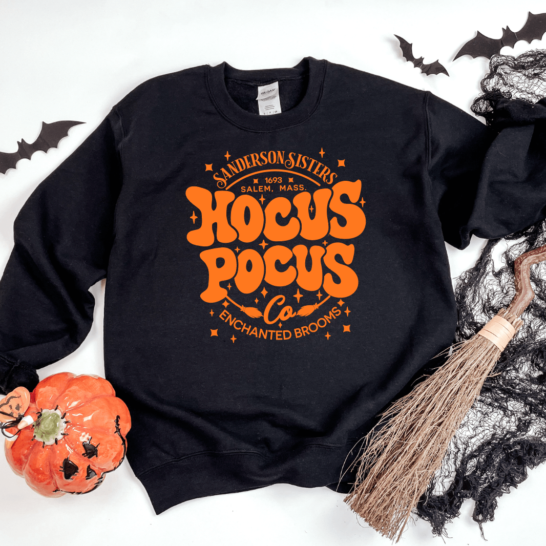 Hocus Pocus Co. (BLACK SWEATSHIRT) - Signastyle Boutique