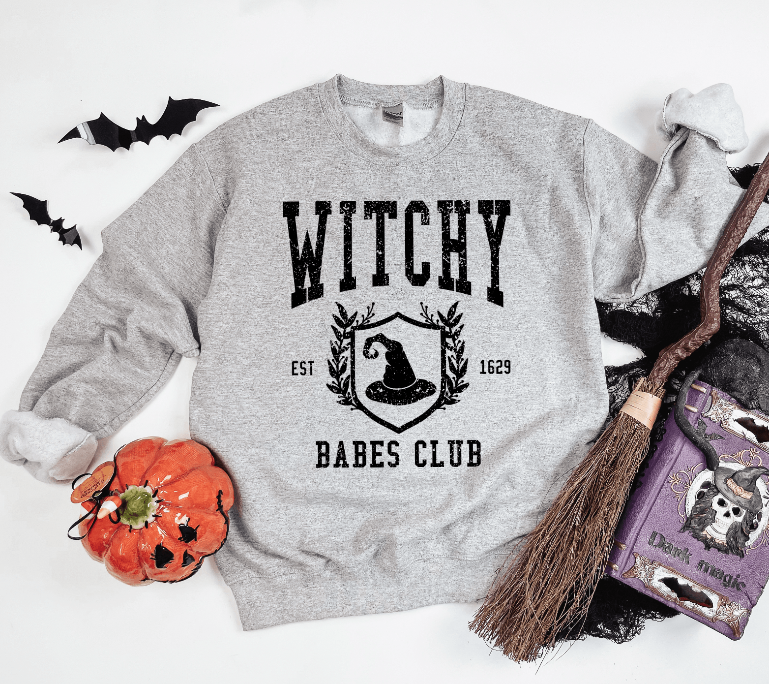 Witchy Babes Club sweatshirt - Signastyle Boutique