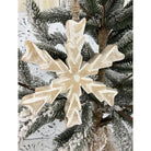 Criss Crossed Snowflake Ornament 8in - Signastyle Boutique