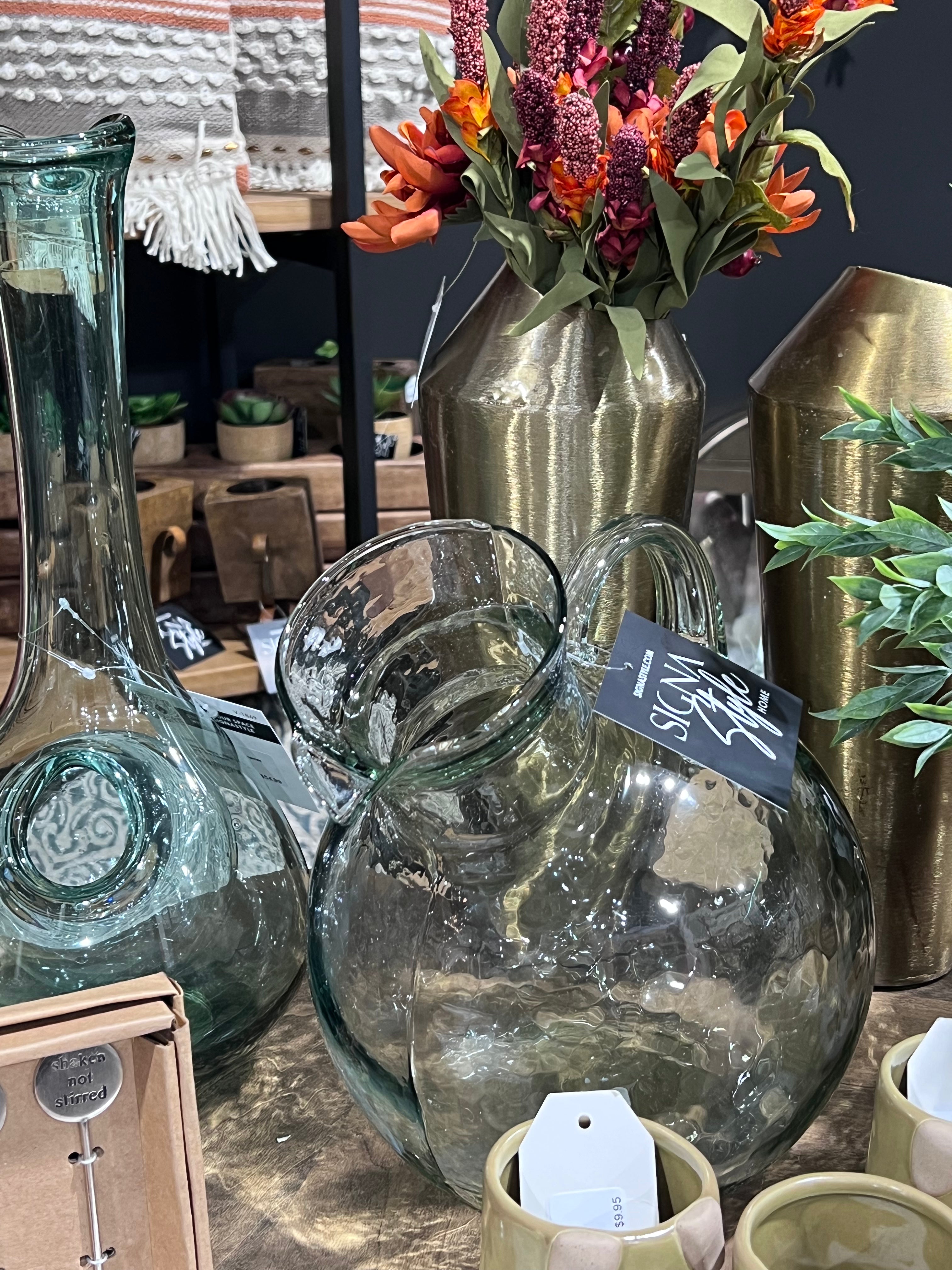 Small Mouthed Circular Tilted Pitcher - Signastyle Boutique