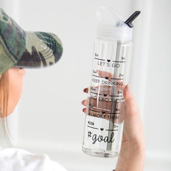 USA Made Tracker Straw Water Bottles - Signastyle Boutique