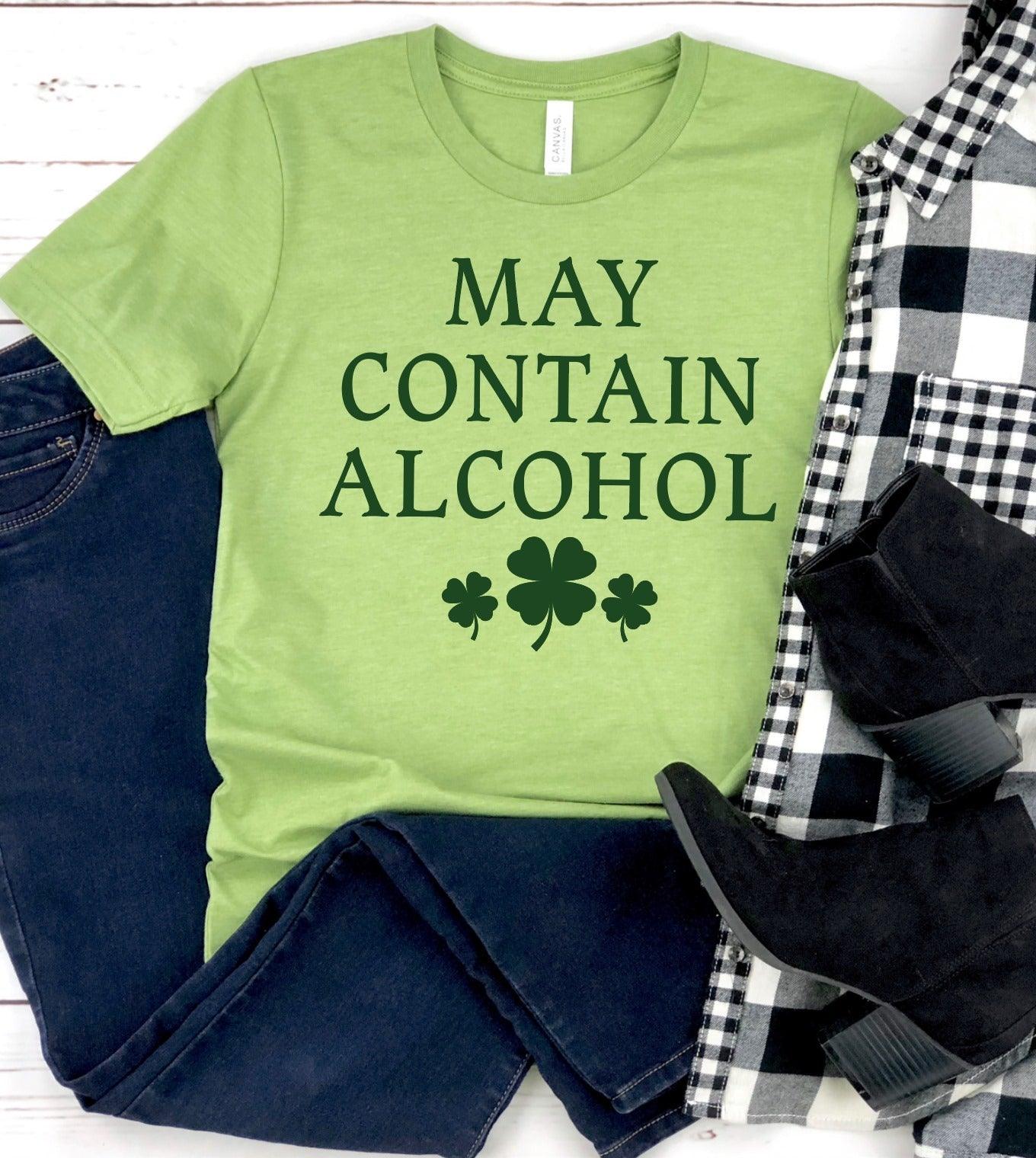 May Contain Alcohol 🍀 - Signastyle Boutique