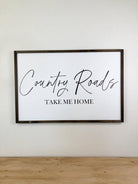 Country Roads Sign - Signastyle Boutique