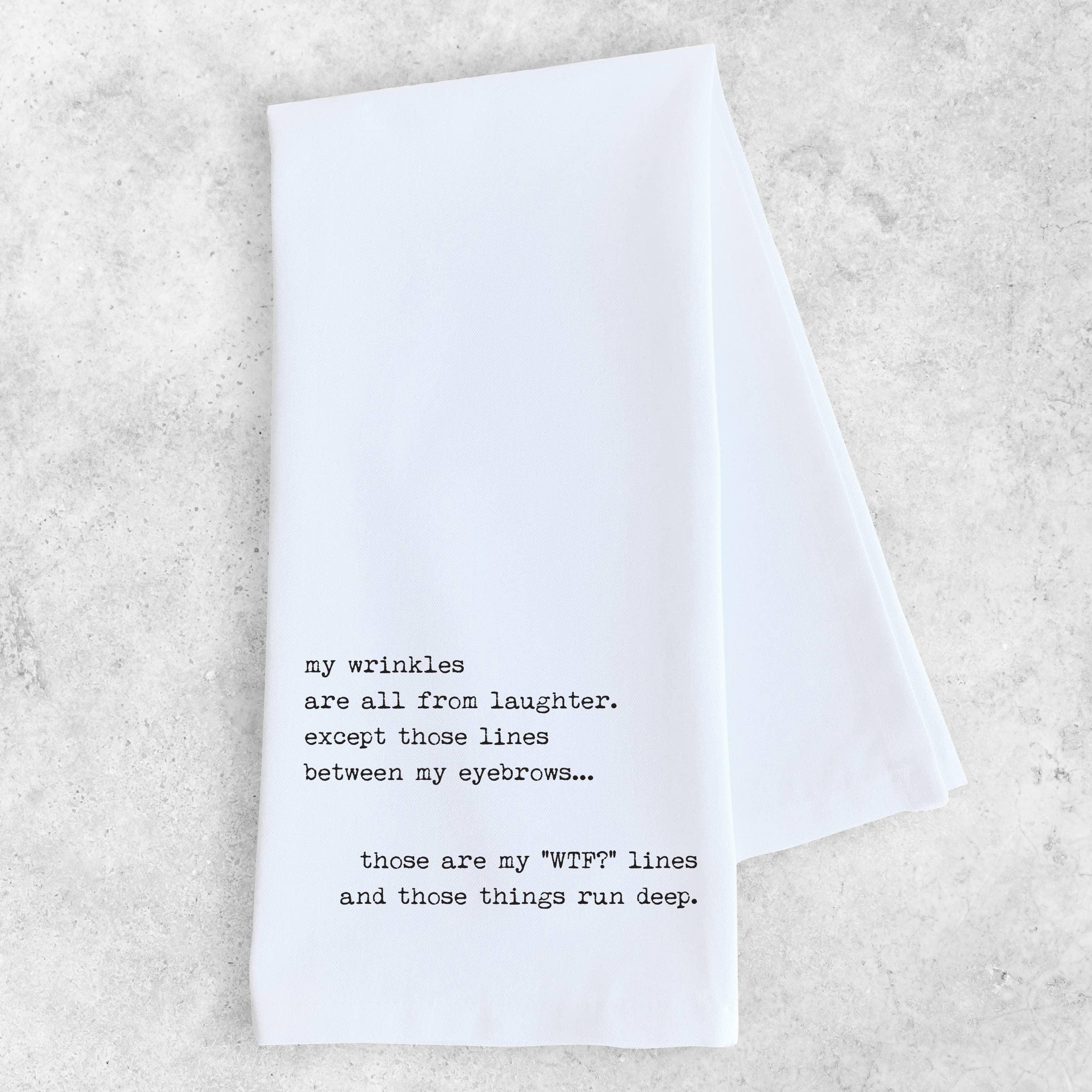 WTF Lines - Tea Towel - Signastyle Boutique