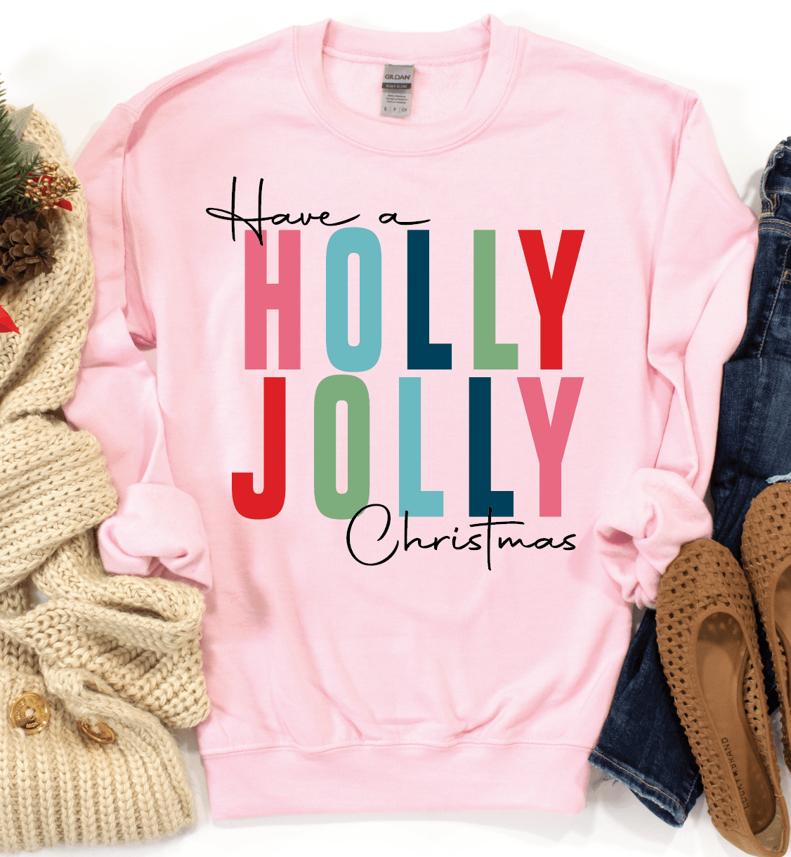 Have a Holly Jolly Christmas sweatshirt - Signastyle Boutique