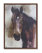Horse Canvas 23.75"L x 31.5"H Canvas/Wood - Signastyle Boutique