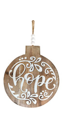 Carved Wood Sentiment Ornaments - Signastyle Boutique