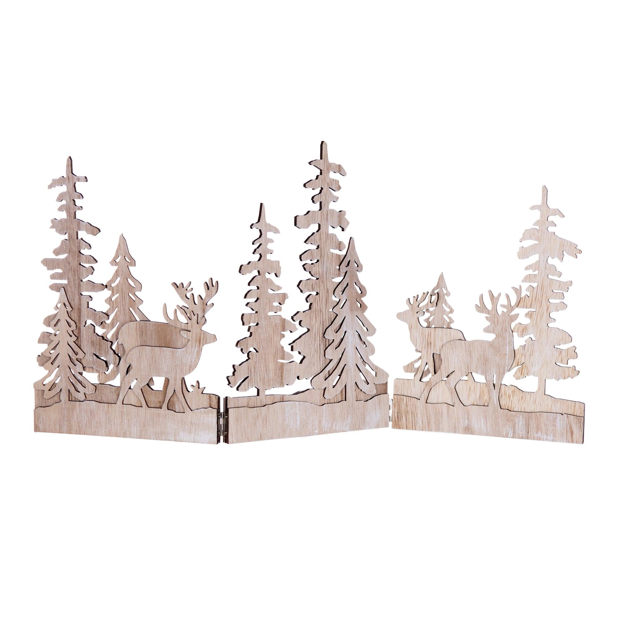 Tree and Deer Trifold Scene - Signastyle Boutique
