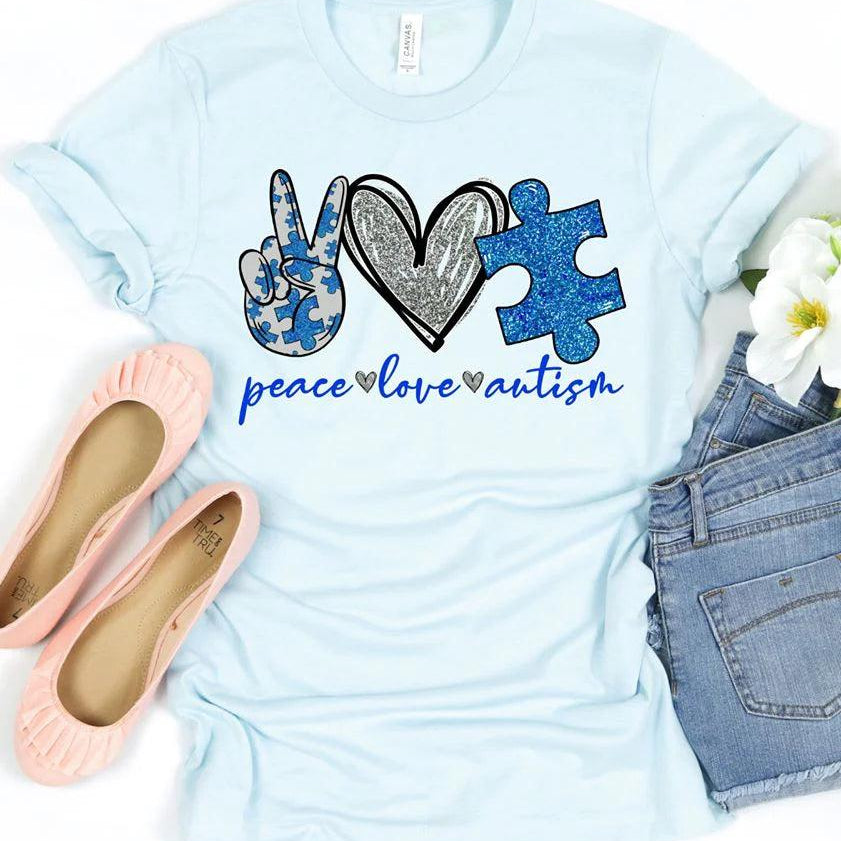 Peace Love Autism WS - Signastyle Boutique