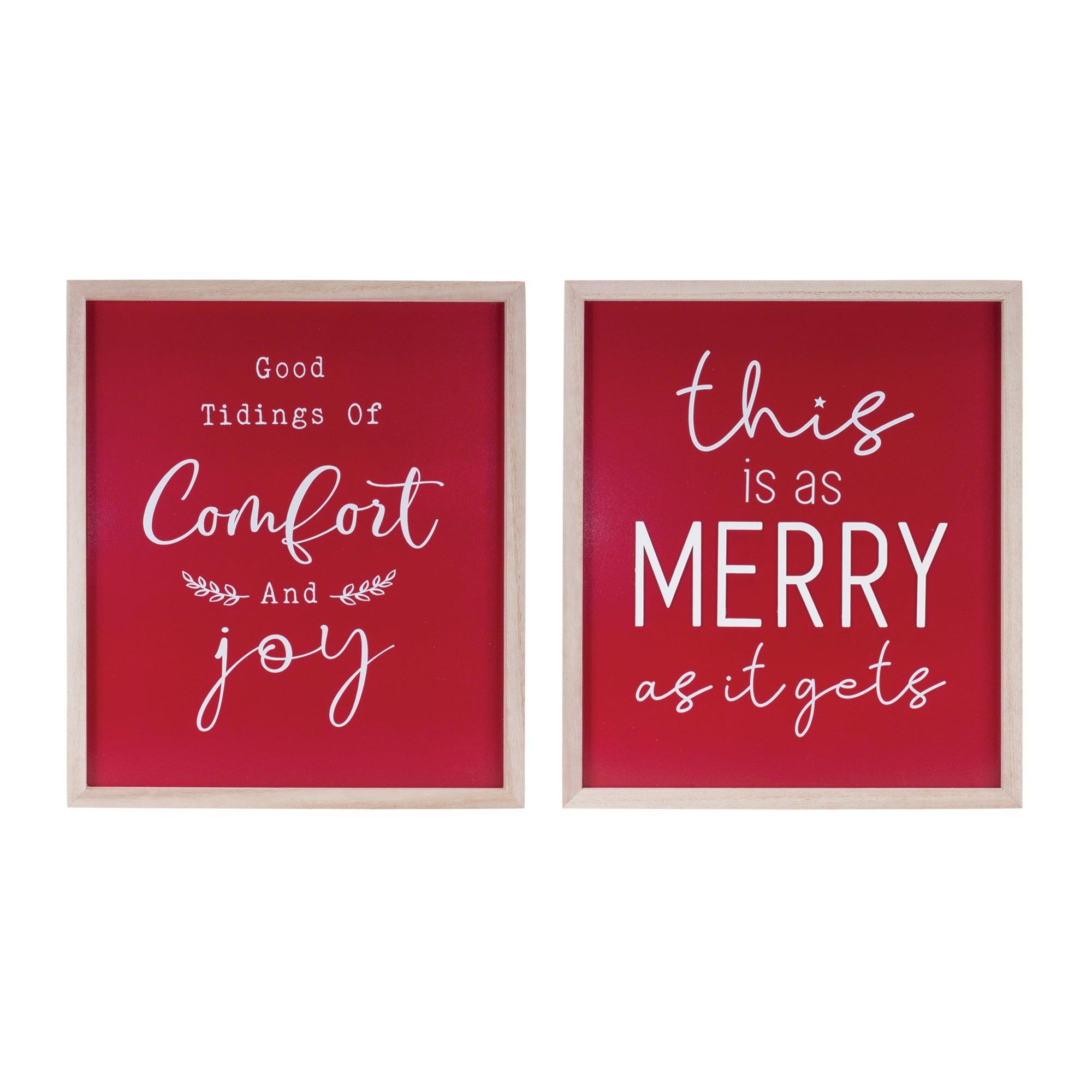 Assorted Christmas Signs - Signastyle Boutique