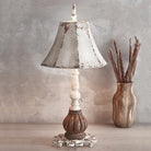 White Wood Lamp - Signastyle Boutique