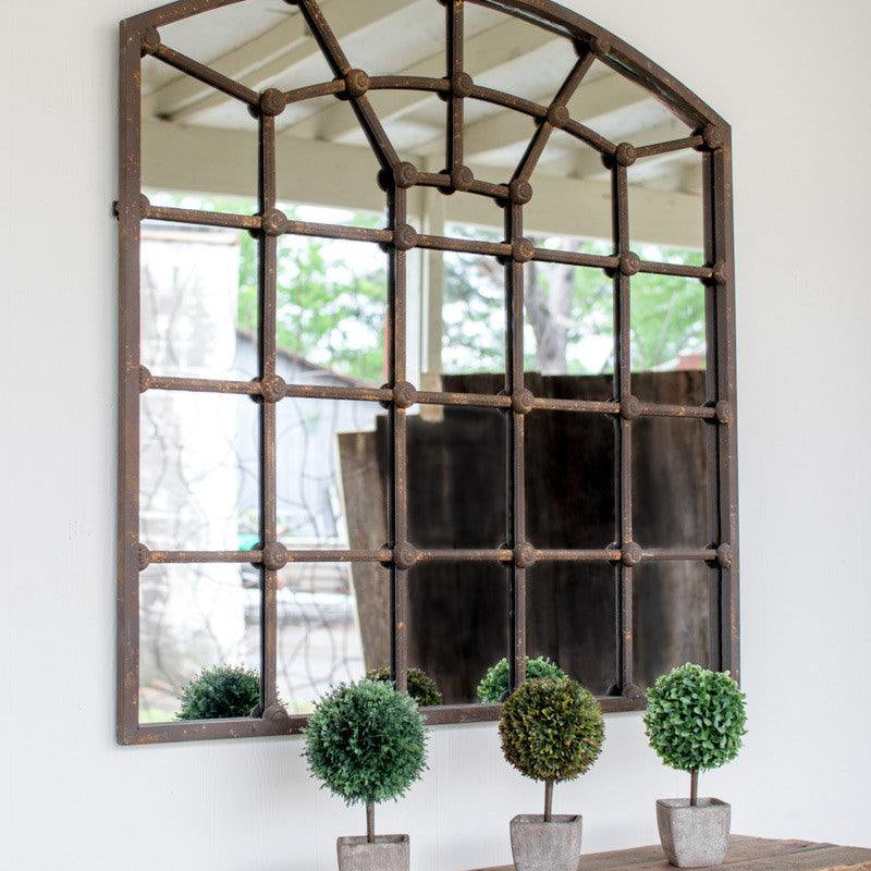 Arched Iron Mirror - Signastyle Boutique
