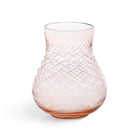 Hazel Etched Glass Flower Vase - Signastyle Boutique