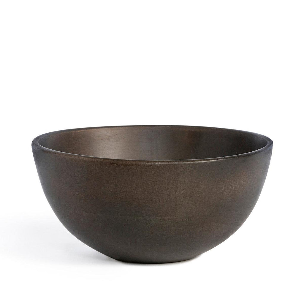 Polished Wood Serving Bowl, Medium-Home Accessories-Rustic Barn Boutique