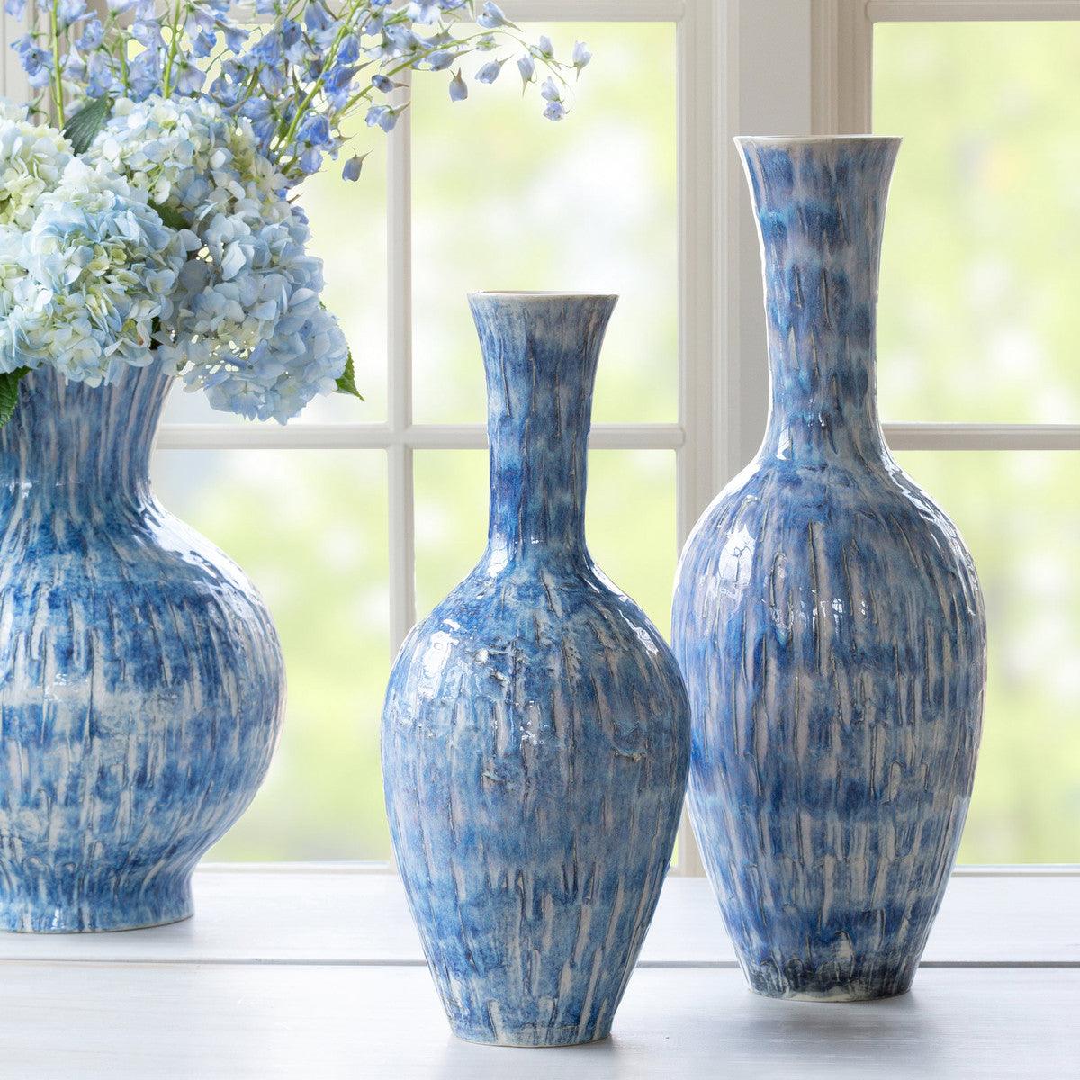 Nazare Porcelain Vase, Medium - Signastyle Boutique