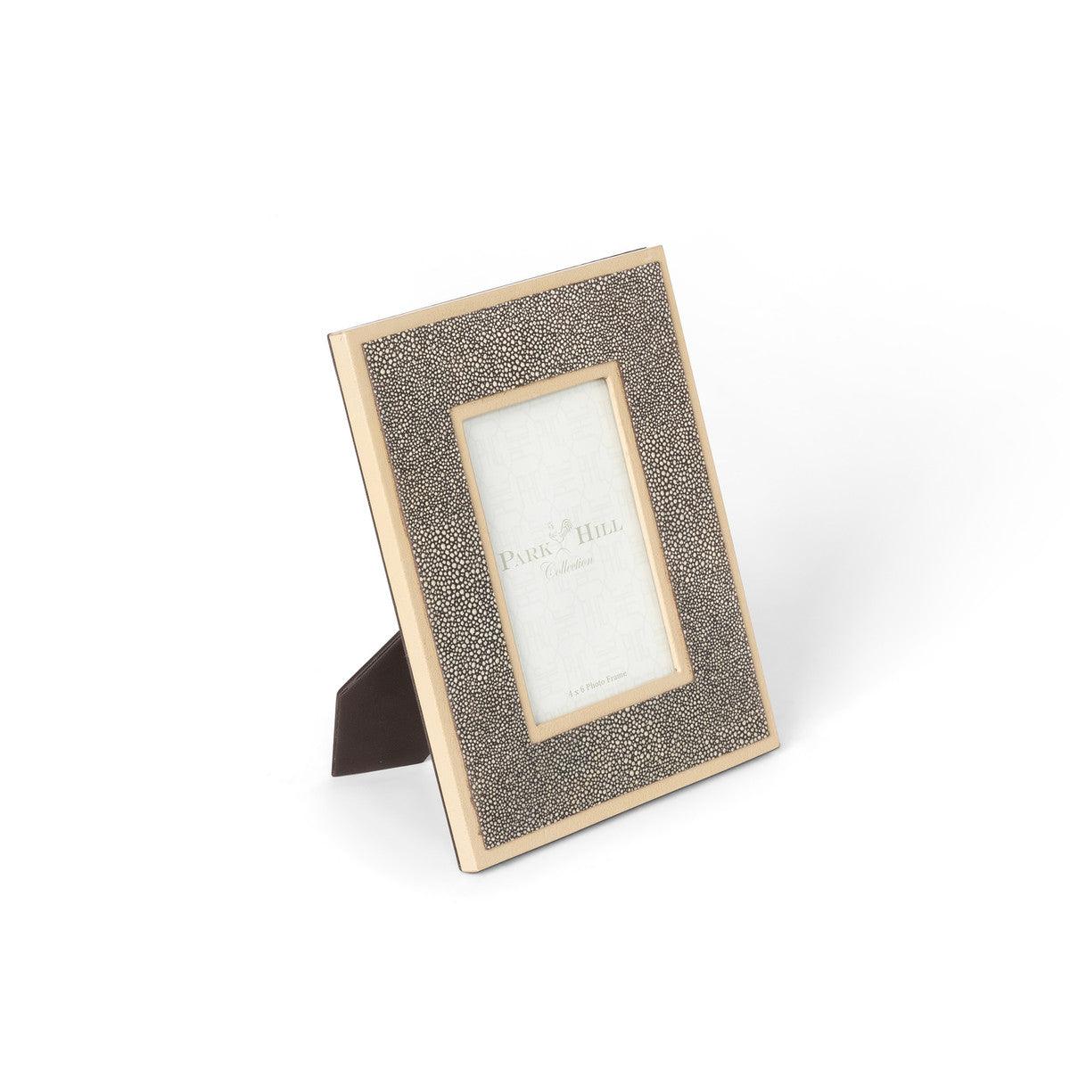 Shagreen Pattern Leather Photo Frame, Small - Signastyle Boutique
