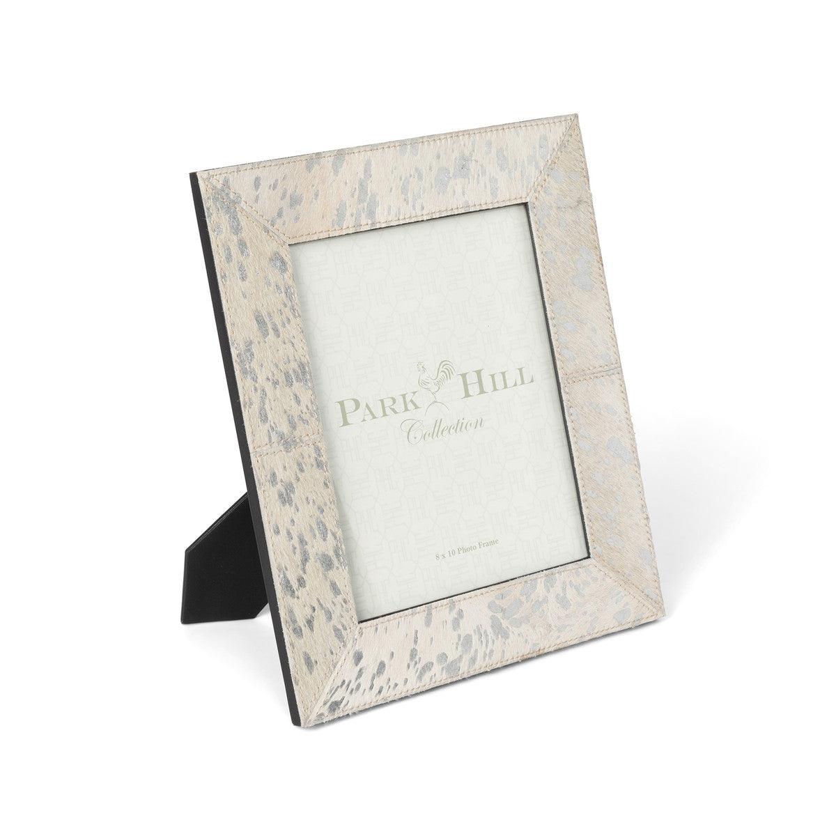 Paint Spattered Hide Photo Frame, Large - Signastyle Boutique